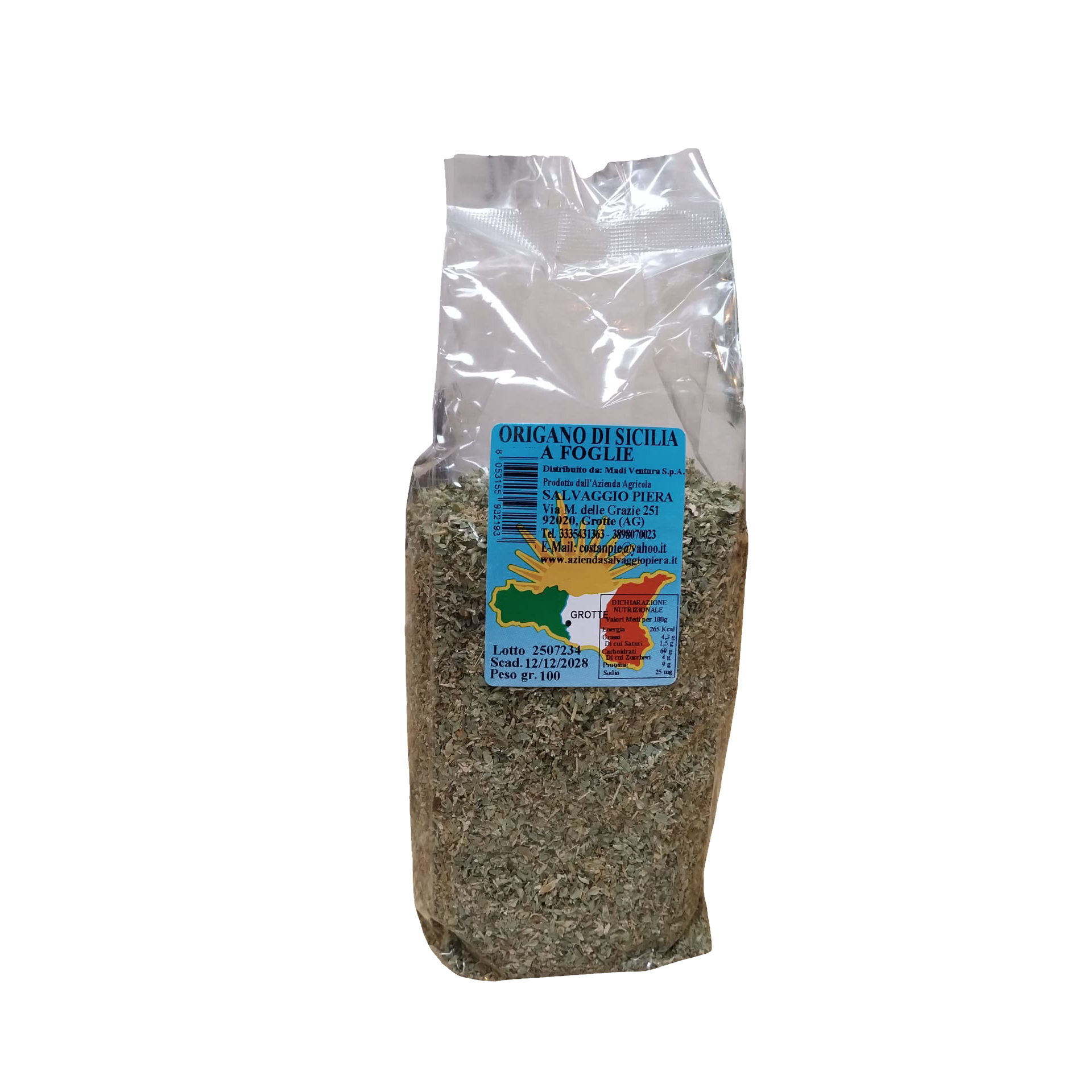 Sicilian Oregano 100gr