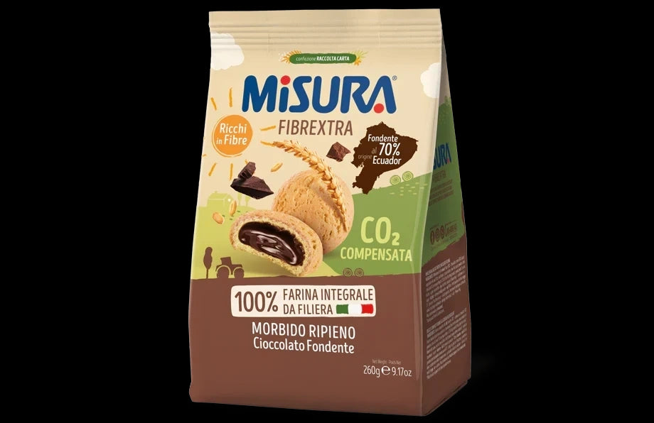 Misura Biscotti Ripieni Cioccolato 260gr