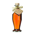 Delizie Di Calabria chili pepper oil bottle with cork and tied paper label, 250 ml