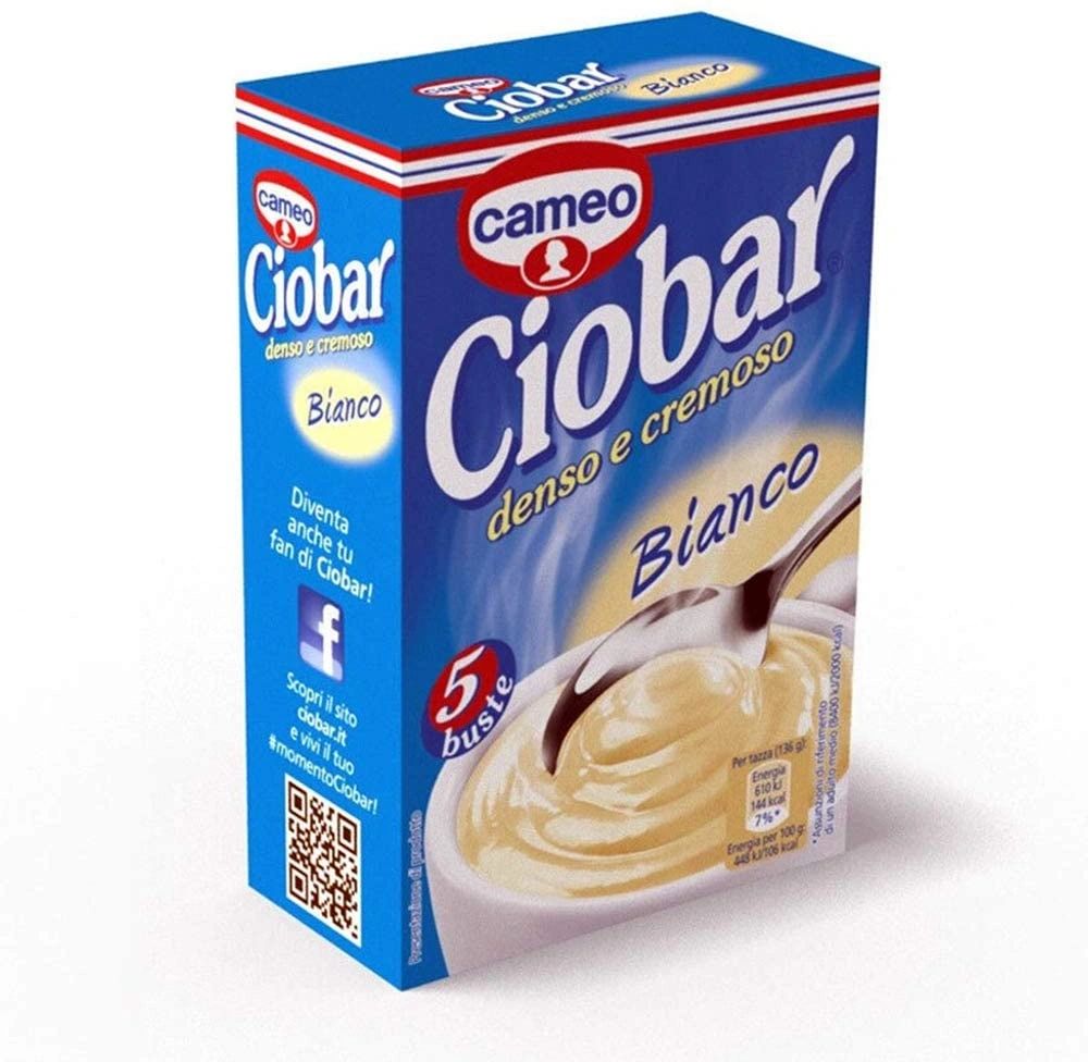 Ciobar Cameo white 125gr x5