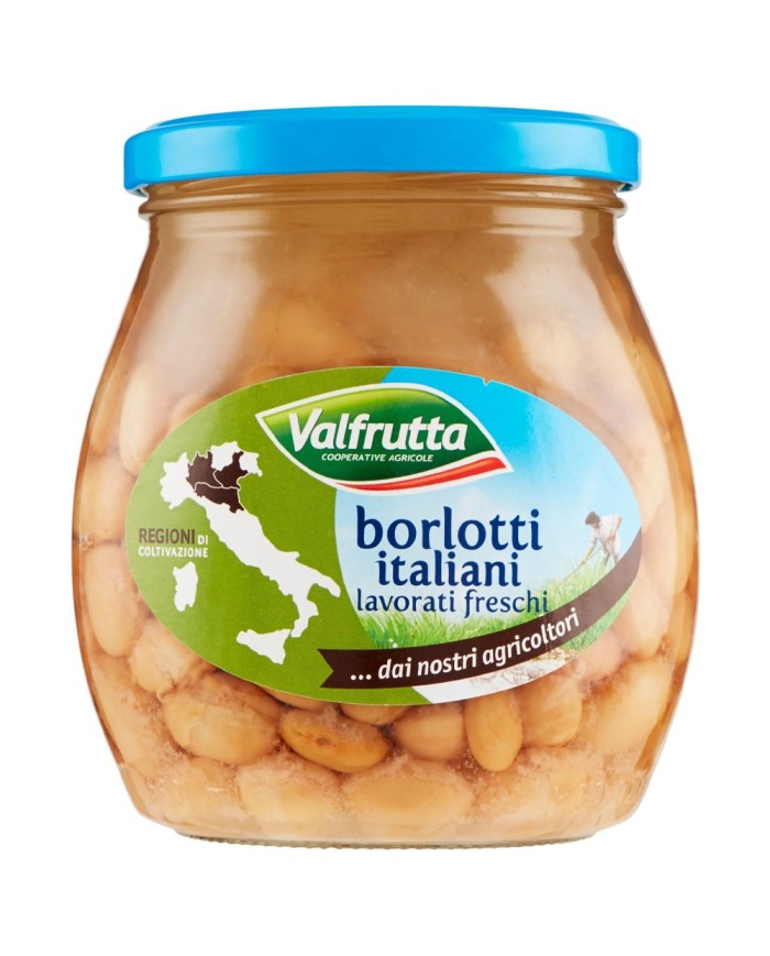 Valfrutta Borlotti Beans 570g