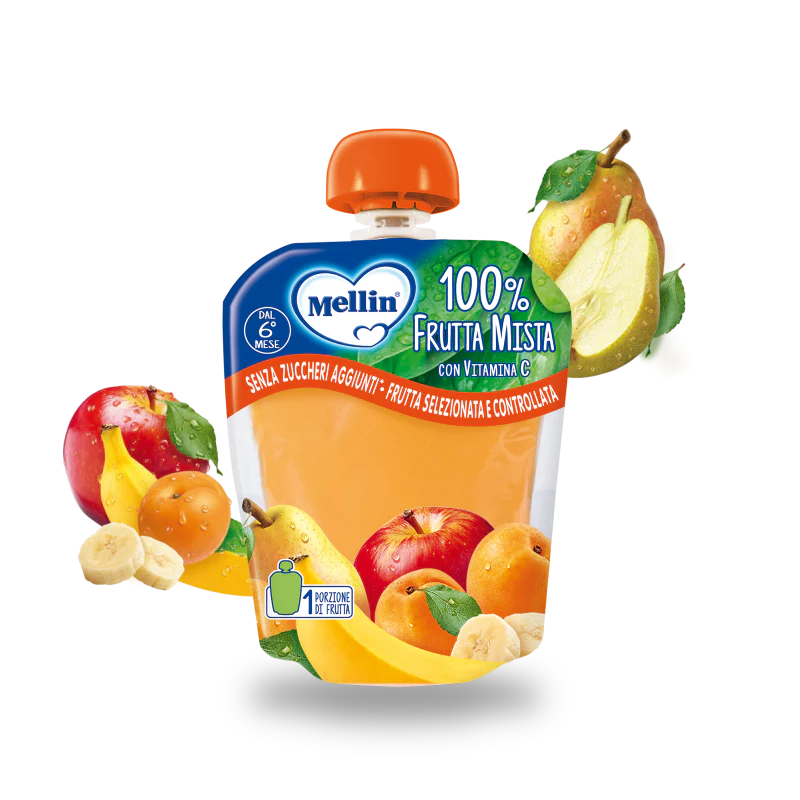 Mellin Pouch Mix Fruits 90gr