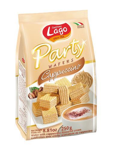 Lago Wafers Cappuccino 250g