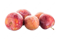 Red plums, 250g—four whole fruits