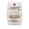 Molisana semolina flour bag, 1 kg, white packaging