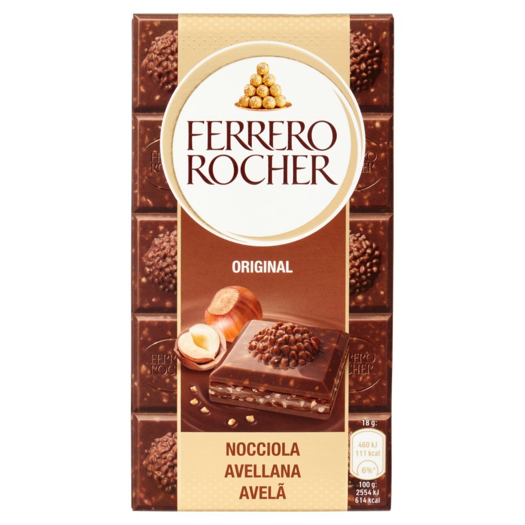 Ferrero Rocher milk tablet 90gr