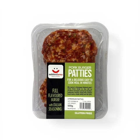 Salsicciamo Burgers Patties 4x125gr