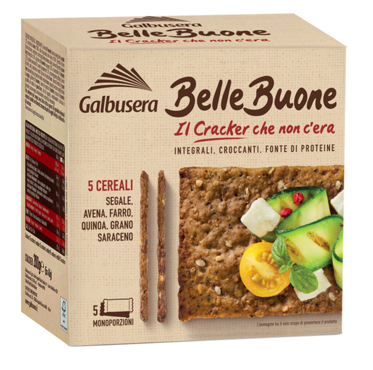 Galbusera 5 Cereali Integrali 200gr